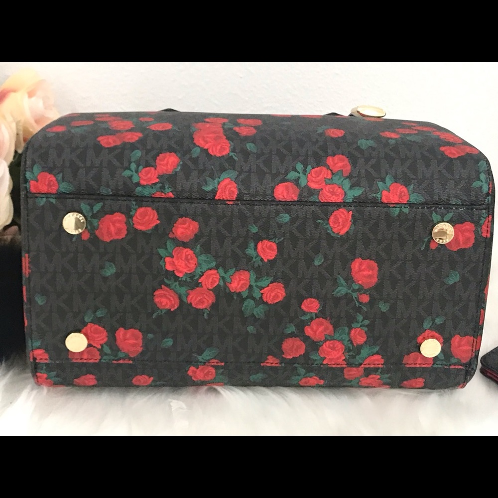 🌷Authentic MICHAEL KORS Floral Satchel Bag Set🌷 - Picture 6 of 8